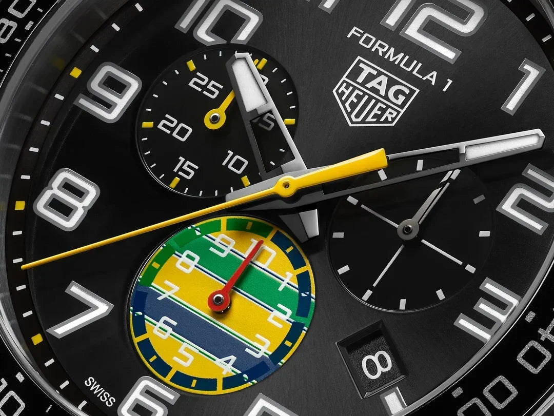 TH. Special Edition NEW Formula 1 Chronograph x Senna 43mm