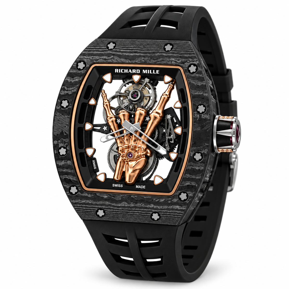 RM. 66 Manual Winding Flying Tourbillon 43mm