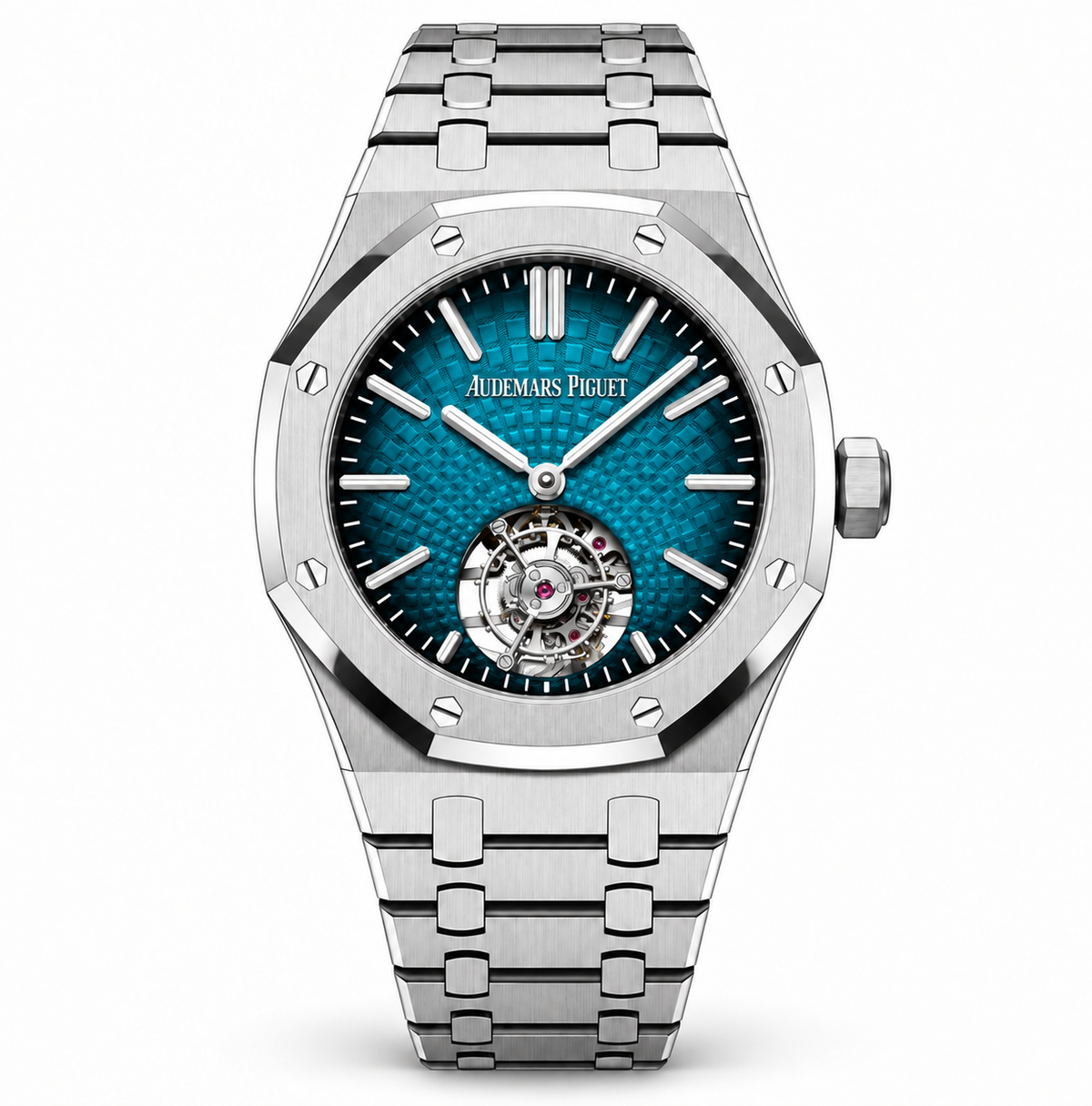 AP. Royal Oak Tourbillon Blue 41mm