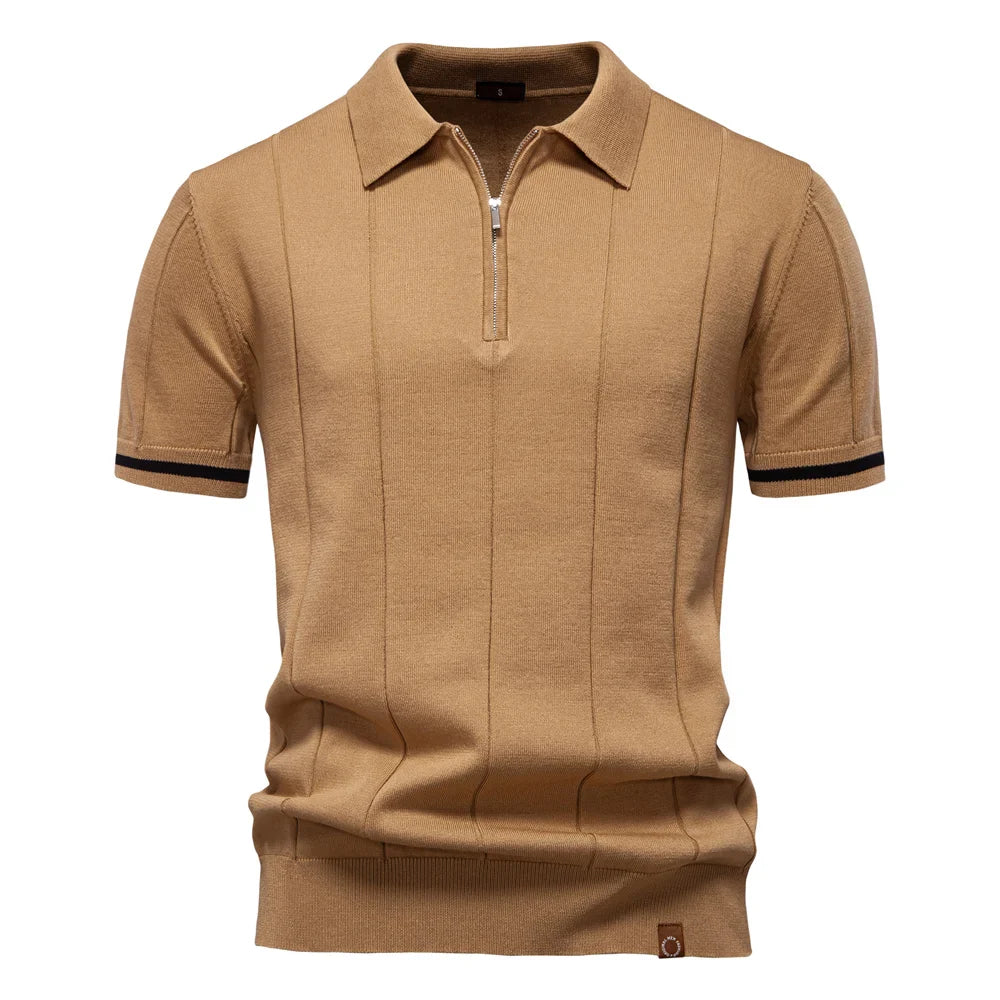 Textured Artisan Polo