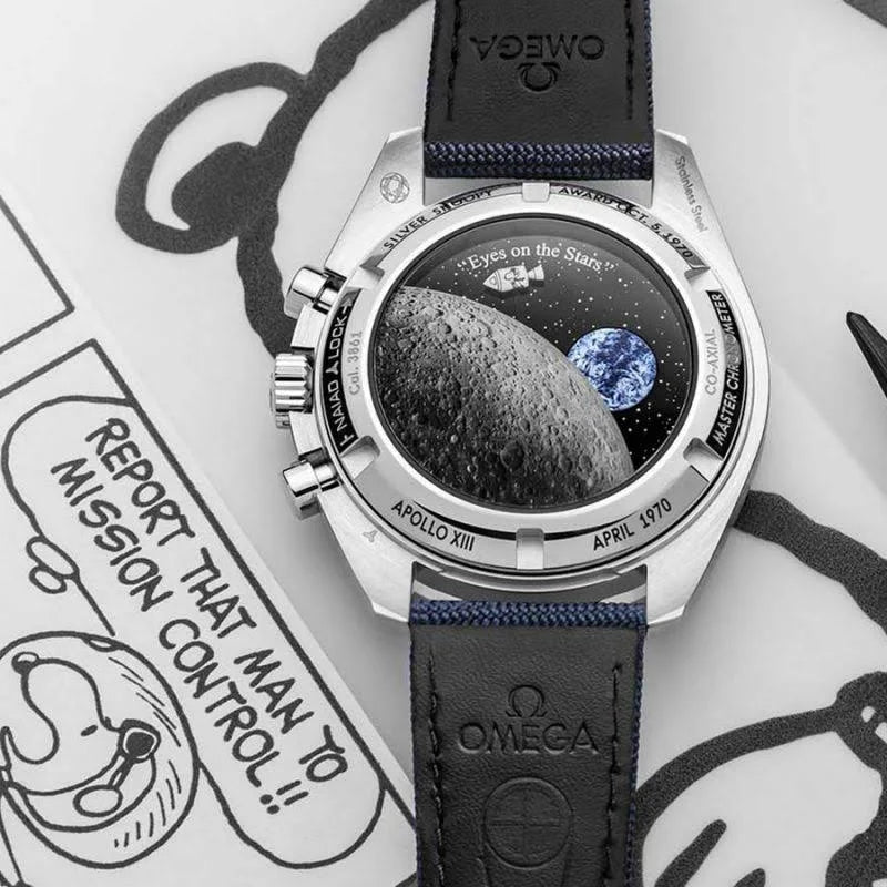 OM. Speedmaster Silver Snoopy Award
